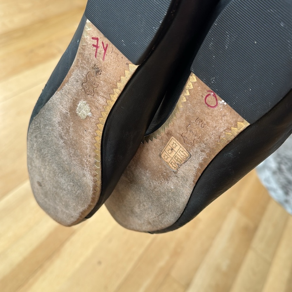 Tory Burch Chelsea Cap-Toe Leather Ballet Flat Women’s size 9 - Picture 13 of 16